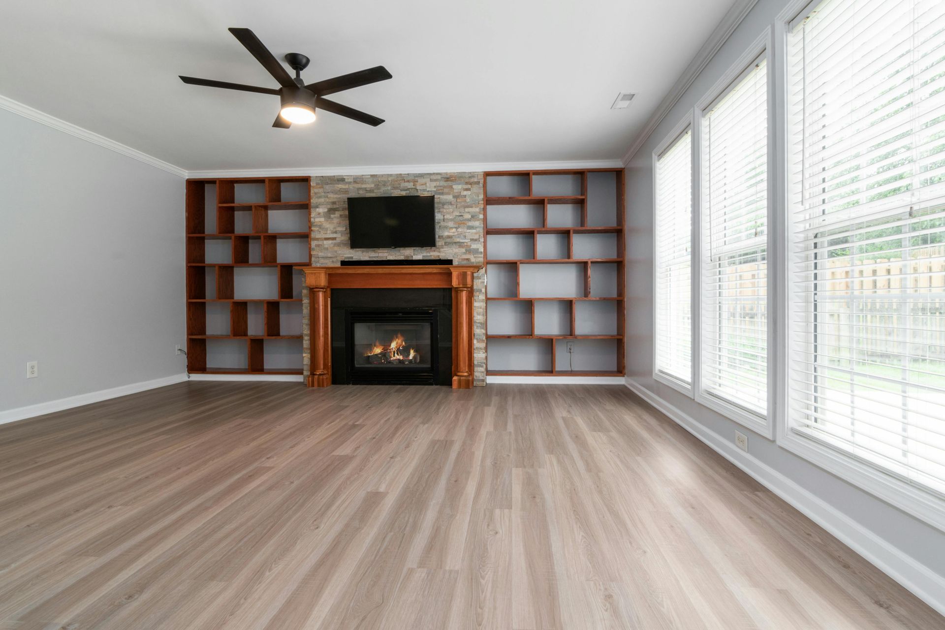 Finished interior living space by Sexton Home Improvement & Repairs